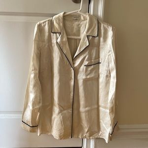 Aritzia Babaton Silk Shirt